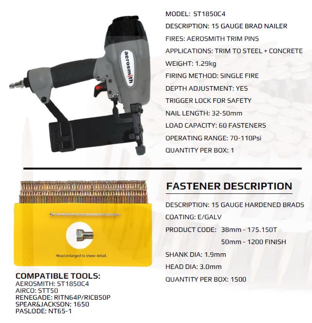 Fasteners for Steel Framing